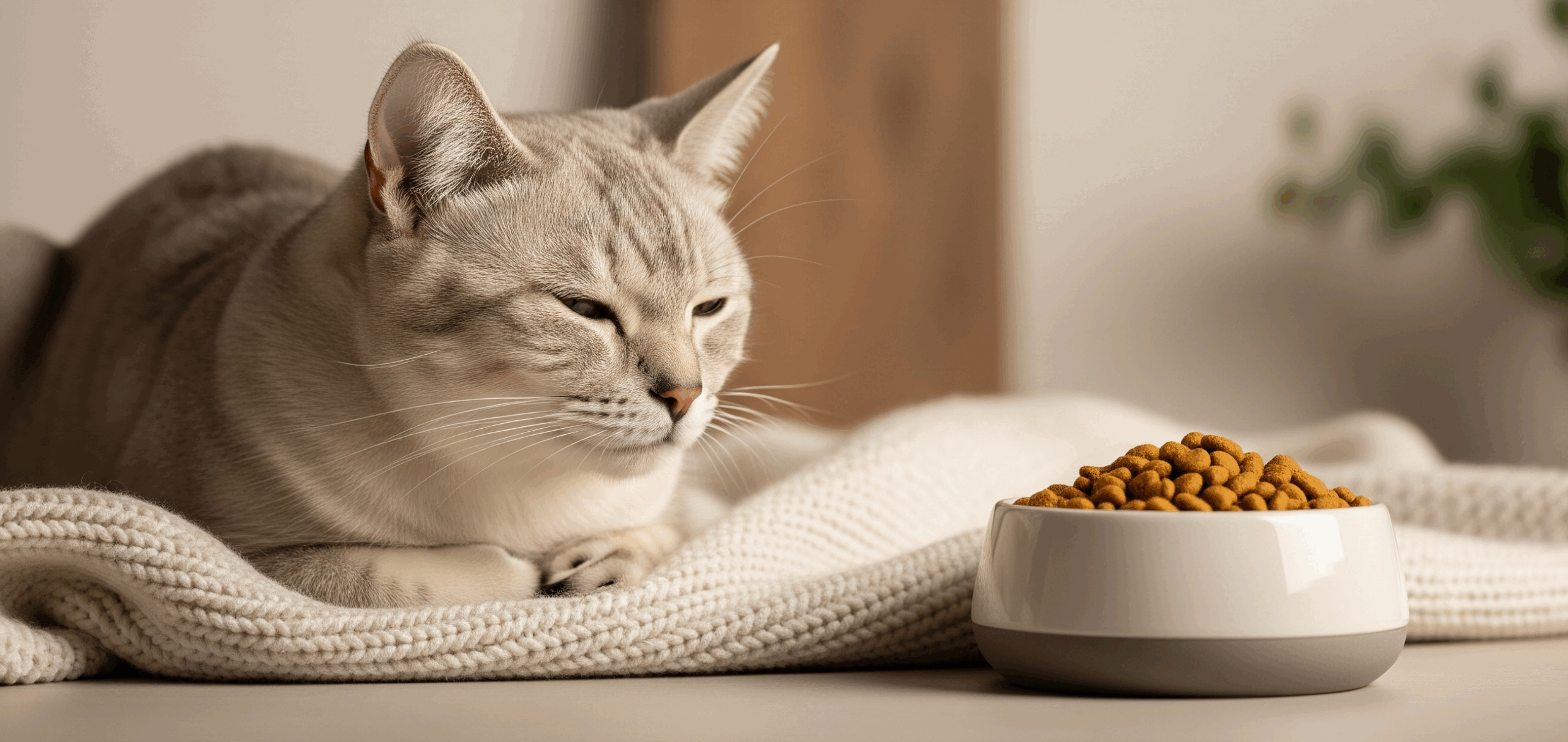 Alerjik ve Hassas Mideye Sahip Kediler İçin Doğru Mama Seçimi